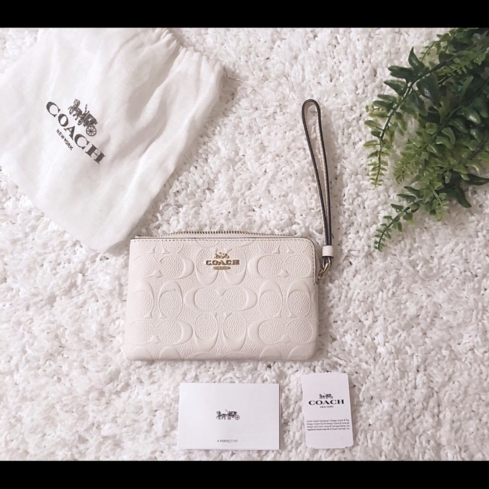 Authentic Coach Wristlet NWT
